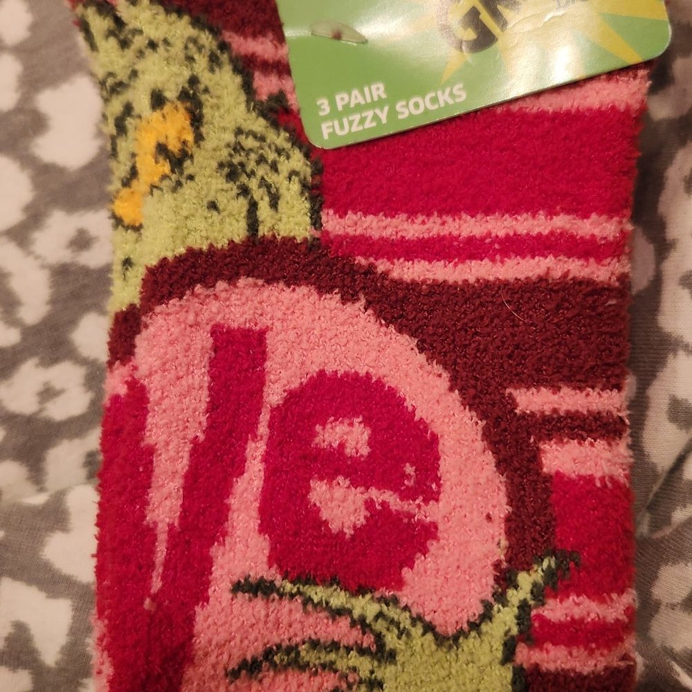 Grinch socks